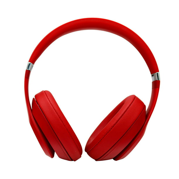 Beats by Dr. Dre Studio3 Bluetooth Over-Ear Headphones, Red, Beats Studio 3  (Refurbished)