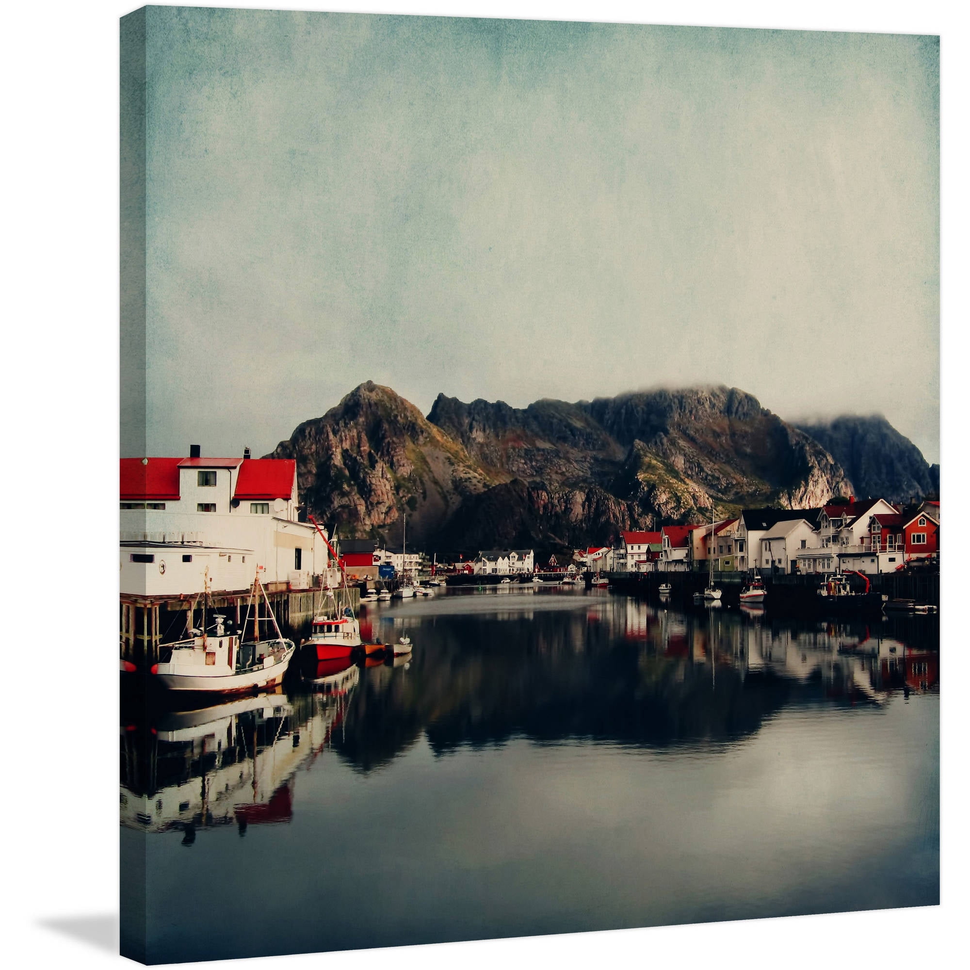 Marmont Hill "Mountain Living" by Ingrid Beddoes Painting Print on Wrapped Canvas