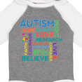 thumbnail image 4 of Inktastic Autism Support slogan Boys or Girls Long Sleeve Baby Bodysuit, 4 of 5