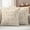 Ginger yellow, variant on Pink Flower Outdoor Waterproof Pillow Covers, Vintage Farmhouse Boho Leaf Spring Solid Decorative Square Throw Pillowcase Sofa Cushion Sham for Patio/Couch/Chair, 18"x18" 2 Pack