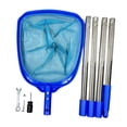 thumbnail image 3 of Red de malla fina de acero inoxidable resistente para piscinas. con poste de 4 secciones, 3 of 8