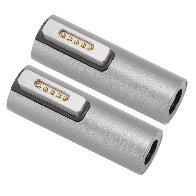 DC Female To for 2 Adapter, 18.5-20V Magnetic Interface PD Magnetic Adapter 2PCS Smart Charging PD Fast Charge with Indicator for Laptop
