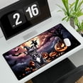 thumbnail image 3 of Spooky Halloween Night Witch French Bulldog Glowing Pumpkins Desk Mat Full Keyboard Mouse Pad Dog Lover Gifts Large Mousepad - 12015, 3 of 5