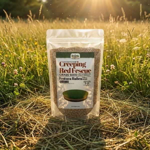 Old Cobblers Farm™ Wicked Tuff Turf Creeping Red Fescue (Grasses) (5 lbs | 10 lbs | 15 lbs | 20 lbs) (20lbs)