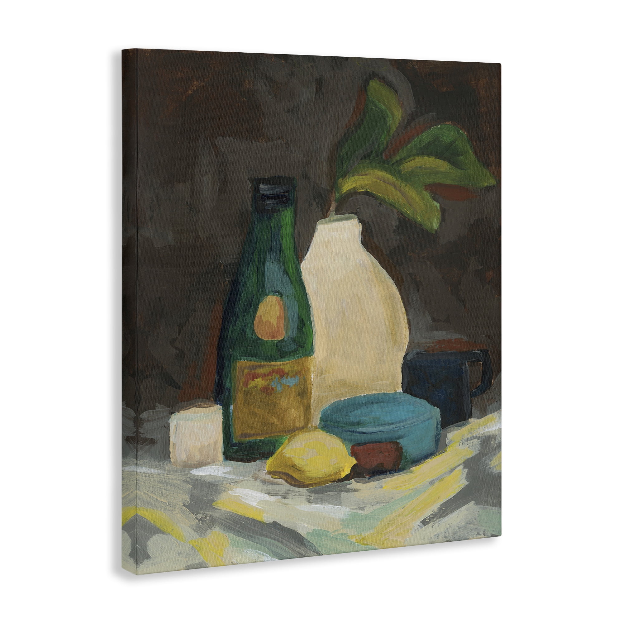 Stupell Industries Traditional Still Life Depiction Plants & Flowers Painting Wrapped Canvas Art Print Wall Art, 24 x 30