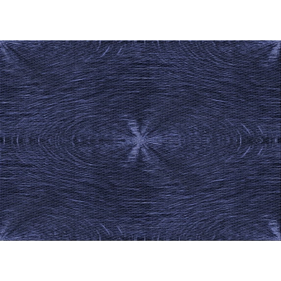 Ahgly Company Machine Washable Indoor Rectangle Transitional Deep Periwinkle Purple Area Rugs, 8' x 10'
