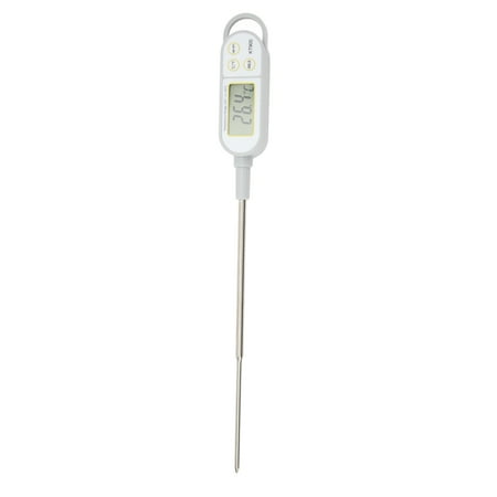

Thermometer Stainless Steel ABS Food Thermometer Data Lockable Large Screen -50 To 500°C For Oven