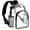 Black, variant on Hvmvliv Clear Backpack Transparent Backpack Pvc Waterproofs Storage Bag Large Capacity Teen Leisure Beach Sackpack Black