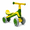 Green, variant on FUPOJH 4 Wheel Baby Balance Bike, Lightweight PP Frame, Silent EVA Tires, 135° Anti-Tip, Ages 1-4,Purple