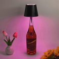 thumbnail image 1 of Wireless Bottle Lamp, LED Wine Bottle Lamp, Touch Control Light with RGB Stepless Dimming, Cordless Table Lamp for Bars, Restaurants_The Ultimate Gif, 1 of 4