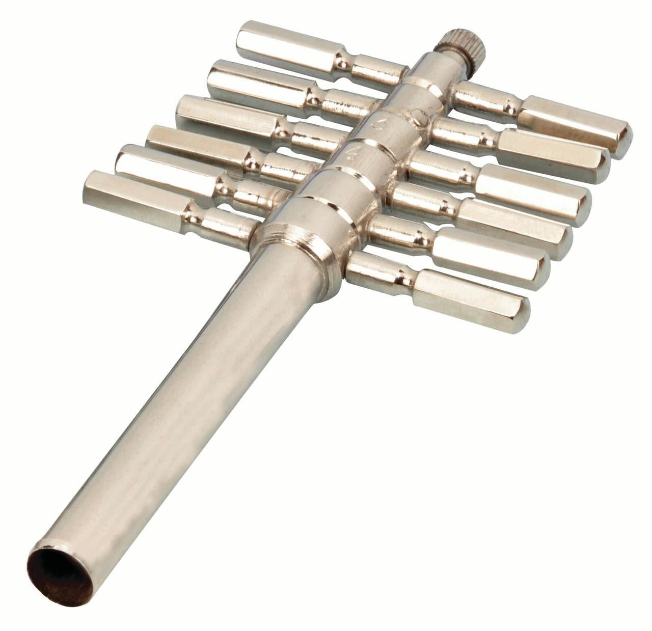 Cork Borer Set, Set of 12 Sizes 418mm German Pattern Brass