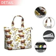 thumbnail image 2 of Highland Cow Sunflower Cow Pattern Travel Tote Bags for Women Carry On,Large Weekender Bags for Women Travel,Multi Functional Duffle Bag for Work,Shopping,Sports, 2 of 5