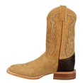 thumbnail image 3 of Justin Boots Mens Quincy Sueded Ostrich Embroidered Square Toe Cowboy  Mid, 3 of 5