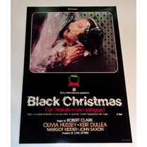 Black Christmas 1974 Horror Film Poster Bob Clark 19"x13" Italian alt Poster