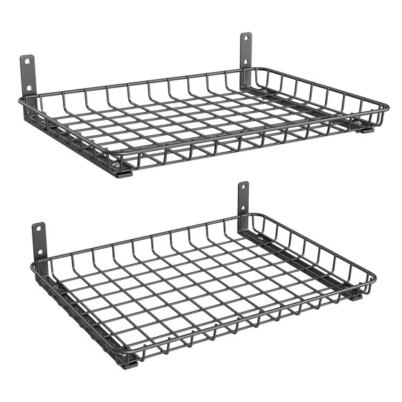 Estantería de pared TORACK de 30 x 46 cm, capacidad de 27 kg, 2 unidades