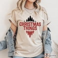 thumbnail image 4 of Christmas Things Retro Pop Classic T-Shirt, Holiday Tee Gift, 4 of 6