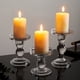 thumbnail image 2 of 1 portavelas de cristal decorativo, candelabros románticos, adorno para el hogar, 2 of 8
