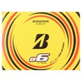 thumbnail image 4 of Bridgestone e6 Soft Feel Long Distance Plastic Golf Balls, Yellow, 1 Dozen, 4 of 8