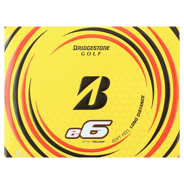 BRIDGESTONE GOLF ウィンドブレーカー イエロー Bridgestone e6 Speed Yellow used golf balls - LostGolfBalls.com