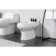 thumbnail image 2 of Kingston Brass KB6320SVL Serena Three-Handle Bidet Faucet with Brass Pop-Up, Matte Black, 2 of 6