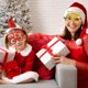 thumbnail image 3 of Gafas de Navidad, Gafas Decorativas Navideñas, Marco de Gafas de Navidad, Gafas de Navidad de Novedad, Marcos de Gafas Navideñas, Marco de Gafas con Brillo Navideño, para Niños y Adultos, 4 Piezas, 3 of 5