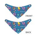 thumbnail image 3 of Rateoe Sailboat With Sailing Print Pet Scarf for Dogs and Cats – Stylish Reflective Design, Breathable & Durable Pet Bandana with Quick-Release Buckle-Large, 3 of 5