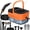 orange, variant on NIRGU Handheld Portable Steam Cleaner, 1500W, 1.25L Tank, 15s Heat‑up Time, 6‑Level Touch Control, Multi‑Surface Steam Vacuum for Floors, Sofas, Windows, Kitchen, Bathrooms