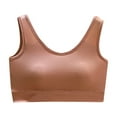thumbnail image 3 of 50% off Clearance!Summer Fashion Plus Size Sports Bras for Women Solid Color Backless Sexy Seamless Push-Up U-Shaped Beautiful Back Underwear, 3 of 6