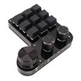 thumbnail image 1 of Mini Clavier, 9 Touches Programmables 3 Boutons RGB Clavier de Jeu Rétroéclairé pour les Médias, 1 of 8