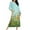 Multicolor, variant on Aboser Women's Zip Up Nightgown Robes Fashion Casual Floral Printing Sleepwear Loose Long Sleeve Knee Length Housecoat Soft Jersey Loungewear with Side Pockets