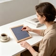 thumbnail image 6 of huayou Wooden Frame Gray Felt Letter Board, Square Message Display Board for Home Cafe Shop Wall Decor Decoration, 6 of 6
