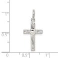 thumbnail image 3 of 925 Sterling Silver Latin Cross Necklace Charm Pendant Religious, 3 of 8
