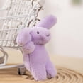 thumbnail image 3 of Llavero de Peluche Conejito LOHGOU Morado, 3 of 6
