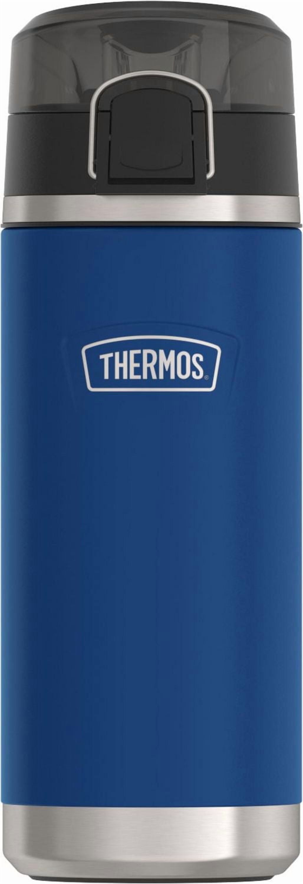 Thermos ICON 18 Oz Vacuum Insulated Stainless Steel Water Bottle with Spout Lid, Blue