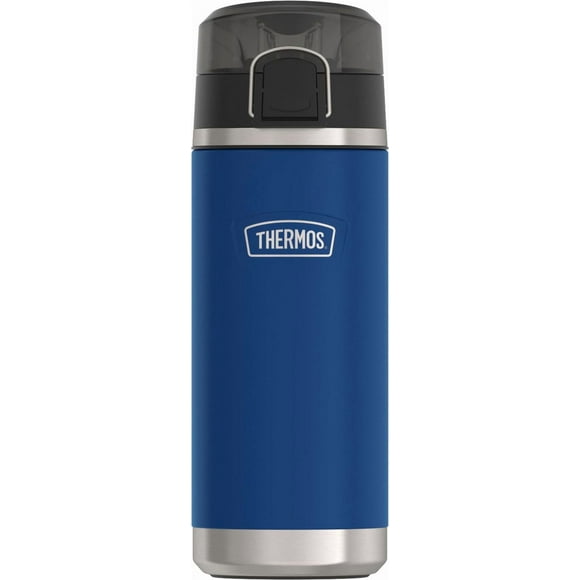 Thermos ICON 18 Oz Vacuum Insulated Stainless Steel Water Bottle with Spout Lid, Blue