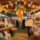 thumbnail image 4 of Decoración del hogar, cuadro colgante, guirnalda, 17,7 pulgadas, lazos de zanahoria de Pascua, corona, colgadores de puerta de Pascua, decoración de pared de puerta de entrada, corona, arreglo de esc, 4 of 6