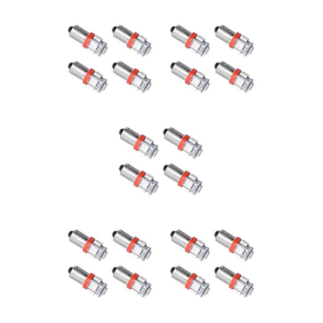Riwesomey 4 paquete/lote 5050 bombillas LED para coche iluminan el paseo con bajo consumo de energía modelo ecológico sin demora rojo Type2 NO2
