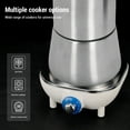 thumbnail image 4 of Mixpressos 304 Stainless Steel Stovetop Coffee Percolator, Percolator Coffee Pot Stainless Steel Camping Makers, Stovetop Pot for Brewing Heating Water Milk, Multifunctional, 4 of 7