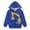 Yellow, variant on SonxaHe Toddler Boys Hooded Sweatshirt Solid Long Sleeve Full Zipper Outerwear Comfy Loose Hoodie Coat Blue,Sized 3-4