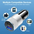 thumbnail image 3 of Alloy Car FM with 15W Fast PD USB Charger for Mobile Phone, 3 of 5