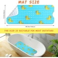 thumbnail image 6 of Bathtub Mat Non Slip Shower Mat Extra Long Anti Slip Bath Mats for tub Mat with Suction Cups and Drain Holes, 6 of 6