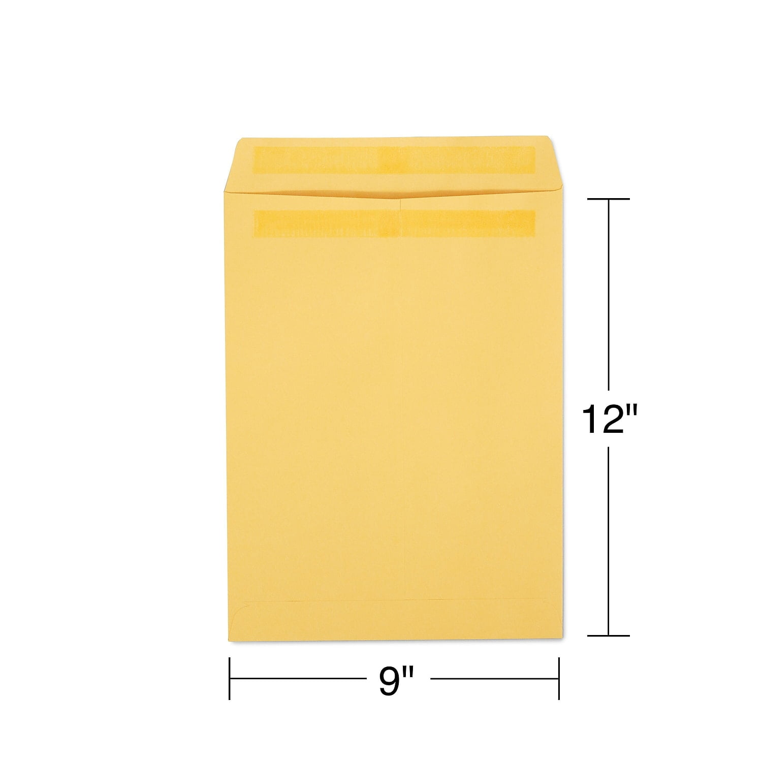 Staples Self Seal Catalog Envelopes 9"L x 12"H Brown 100/Box (534800/17104)