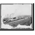 thumbnail image 2 of Historic Framed Print, Solvay Process Co.'s plant, Syracuse [i.e. Solvay], N.Y., 17-7/8" x 21-7/8", 2 of 9
