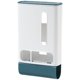 thumbnail image 1 of Dispensador de bolsas de plástico para pared de cocina, ahorrador de bolsas de basura de plástico, caja de almacenamiento para bolsas de supermercado, 1 of 7