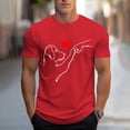 thumbnail image 1 of Tops para hombre, blusas y camisas de cuello redondo y manga corta para hombre, blusas casuales de cuello redondo con estampado de moda para hombre, blusas de cuello redondo y manga corta, camisas par, 1 of 6