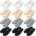 thumbnail image 1 of Pantuflas Bunnycool, 12 pares, desechables, punta abierta, 29 x 12 cm, 1 of 6
