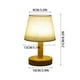 thumbnail image 3 of pstuiky Lámpara de mesa pequeña de madera maciza con conexión USB, ideal para dormitorio, mesilla de noche, estudio o dormitorio. Luz nocturna LED decorativa., 3 of 9