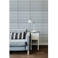 thumbnail image 4 of Dundee Deco 3D Wall Panels - Contemporary Spike Paintable White PVC Wall Paneling for Interior Wall Decor, Pack of 5, Covers 13.5 sq. ft, 4 of 5