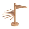 thumbnail image 3 of Rejilla plegable para secar Pasta, 18 barras, soporte de madera para espaguetis, secadora, rejilla para hacer fideos y Pasta para Cocina, 3 of 12
