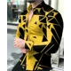thumbnail image 1 of Camisa con botones para hombre, nueva moda de fiesta, ocio social, diseño de estampados, blusas de manga larga con solapa, ropa para hombre primavera, 1 of 6